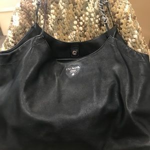 Large Prada bag and wallet